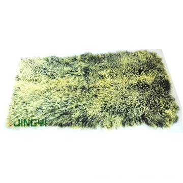 Venta al por mayor Tibetan Mongolian Lamb Real Fur Plate